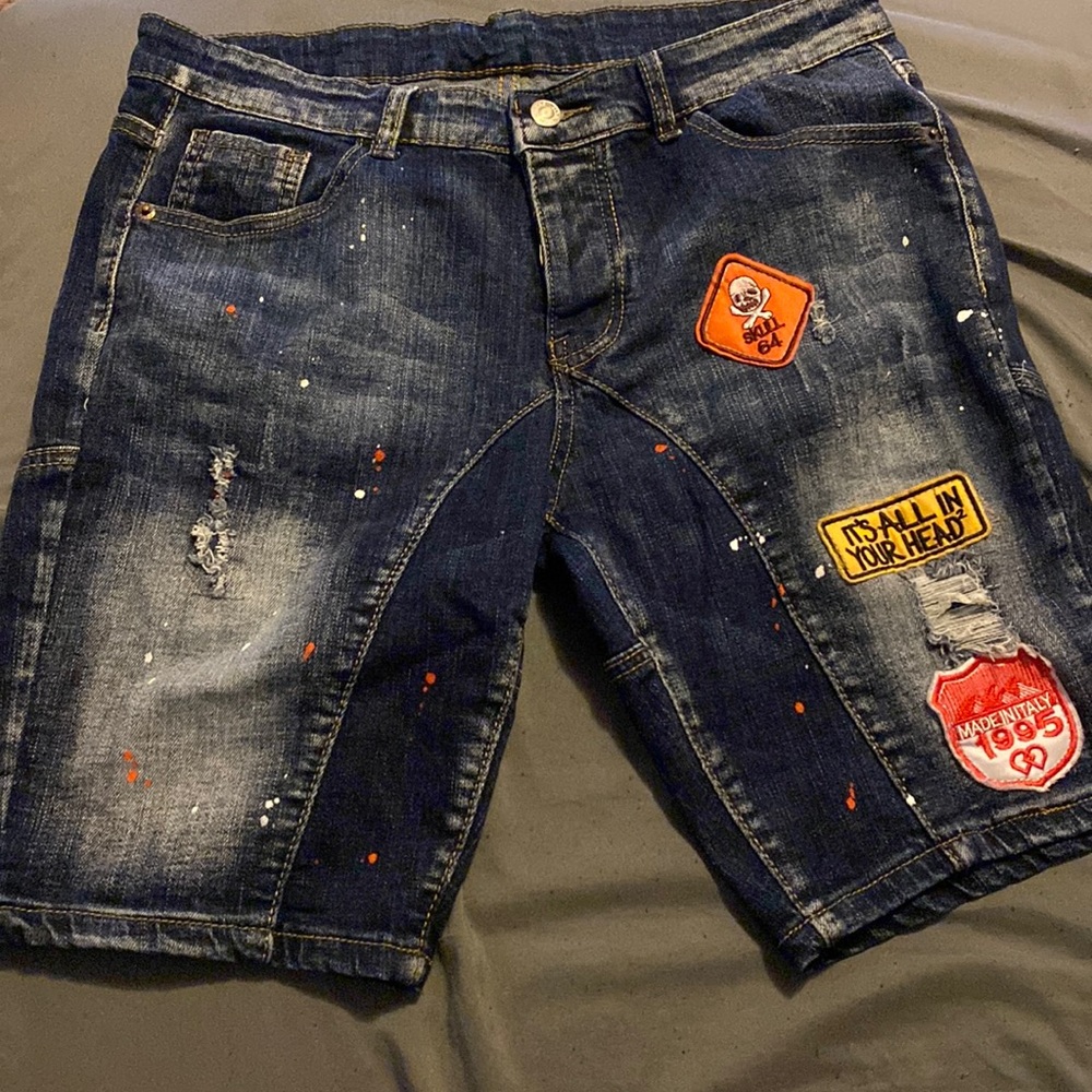 Mens Jean shorts